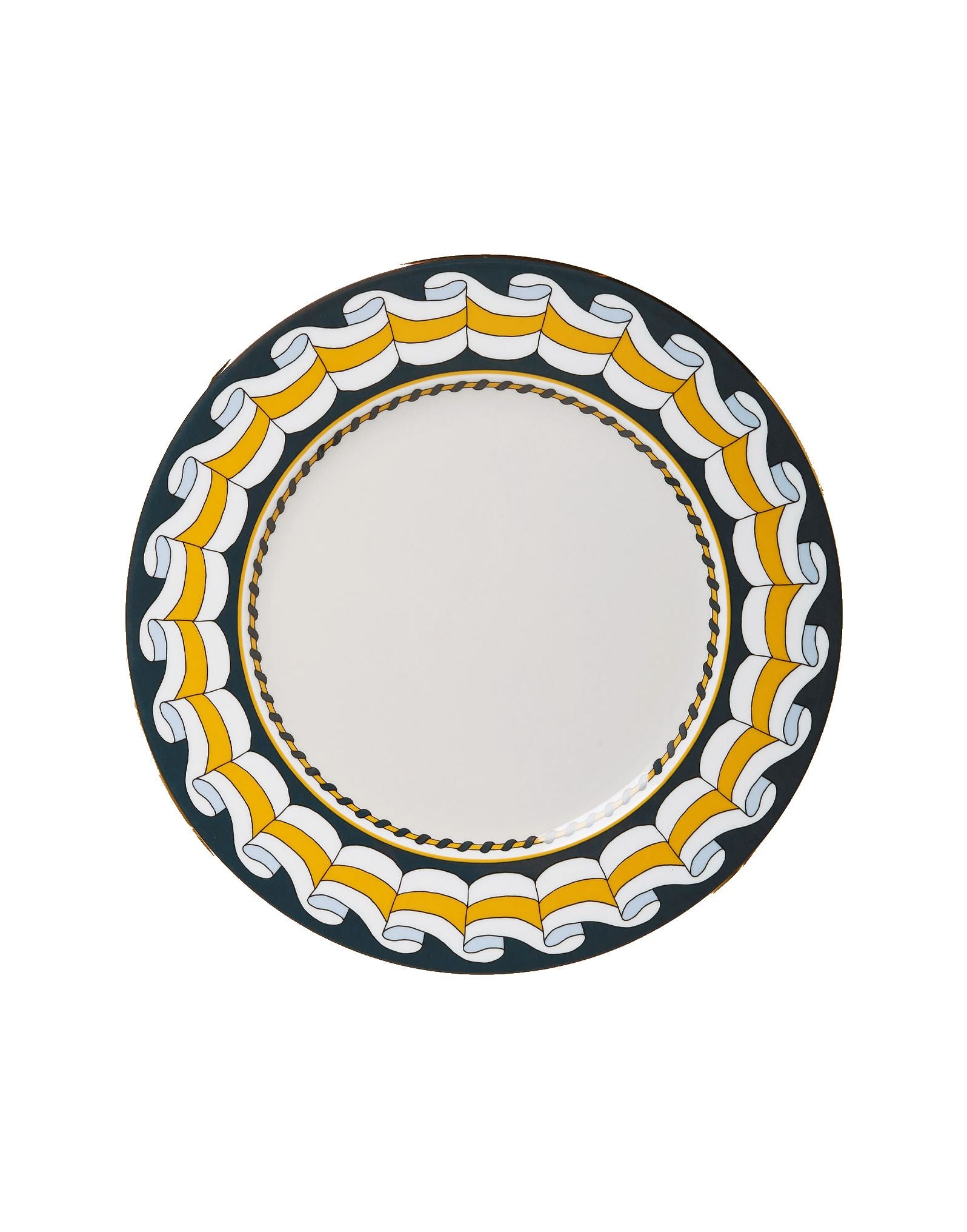 Poseidon Yellow Charger Plate