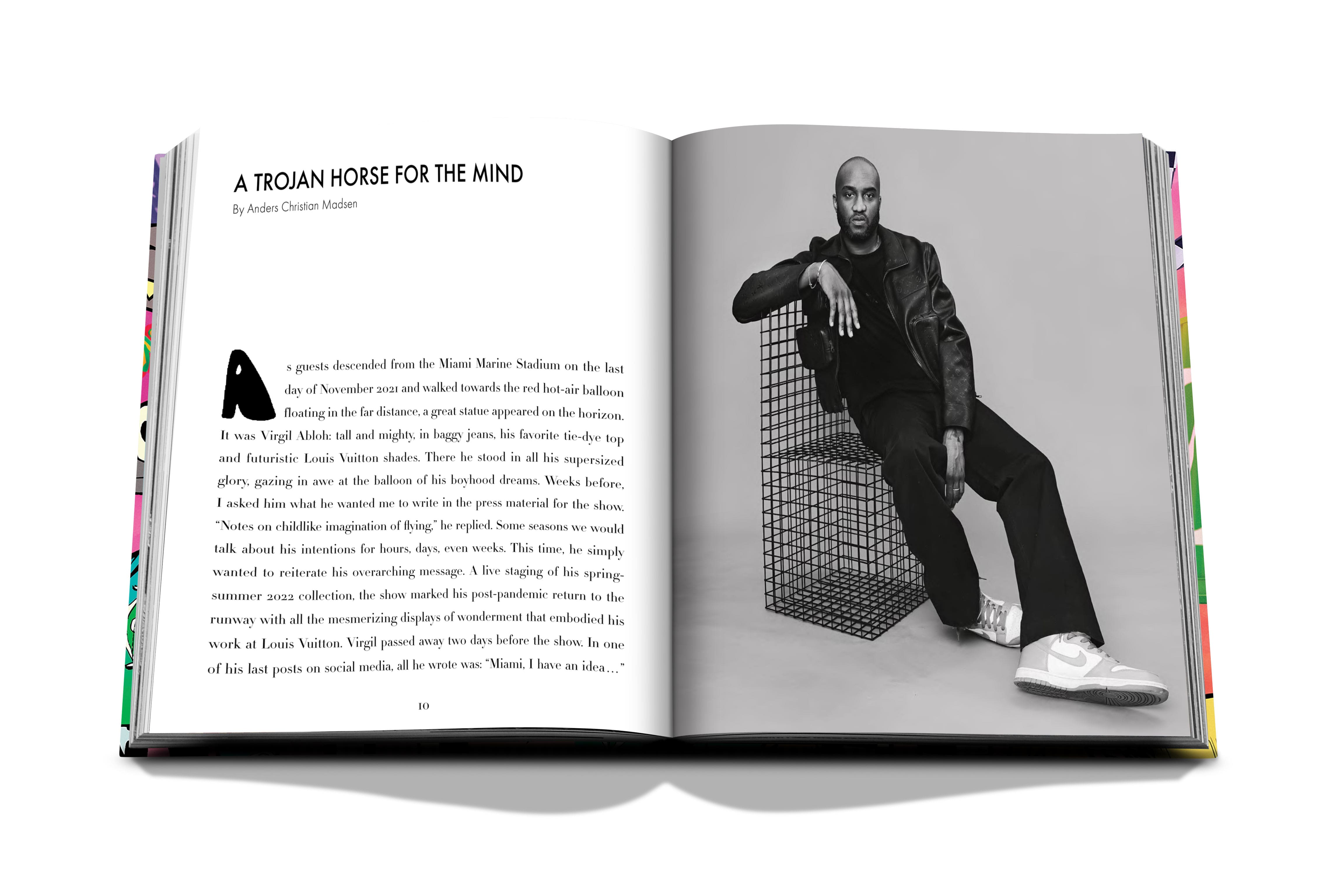 Louis Vuitton: Virgil Abloh (Cartoon Cover)