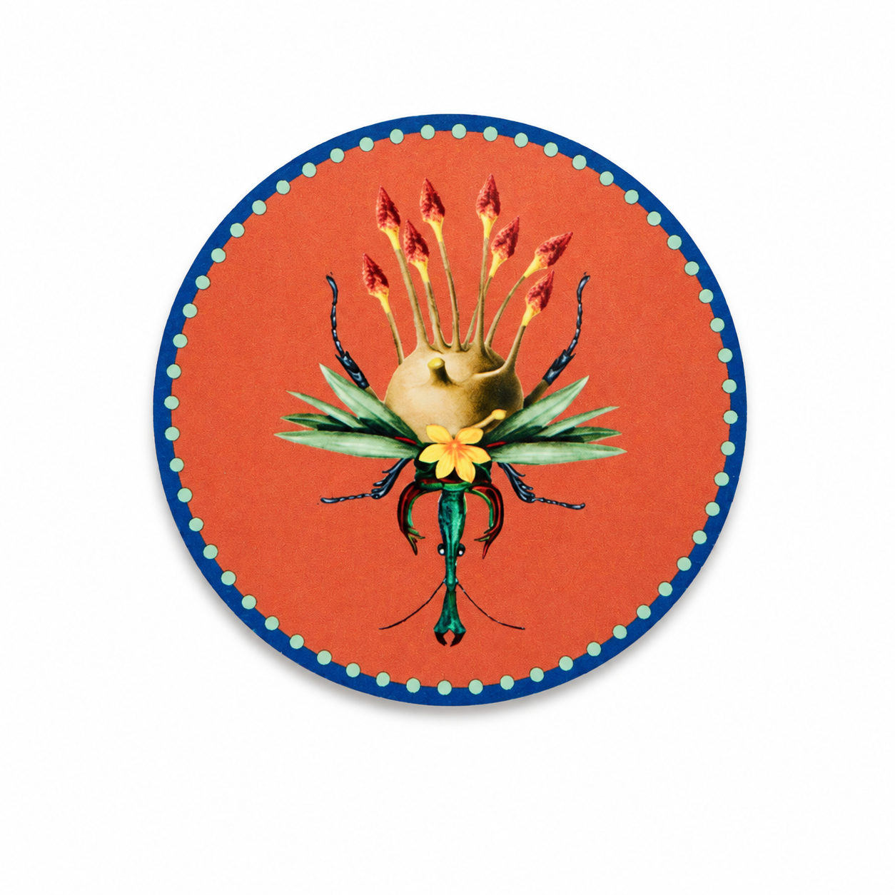 Disk Coasters Fantastic Creatures - Set Of 8