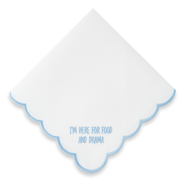 Drama Queen Napkin - Set of 4