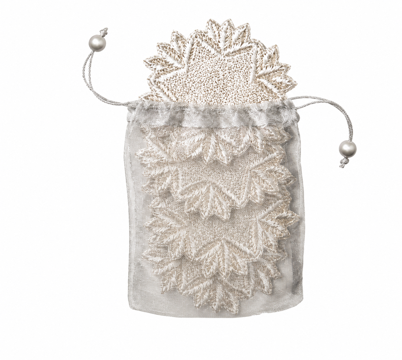 Winter Lace Coaster - Set of 4