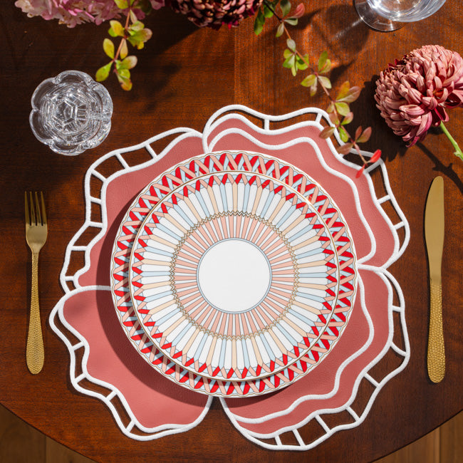 Eclipse Faux Leather Placemats - Set of 2