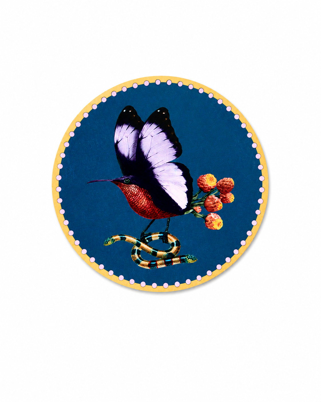 Disk Coasters Fantastic Creatures - Set Of 8