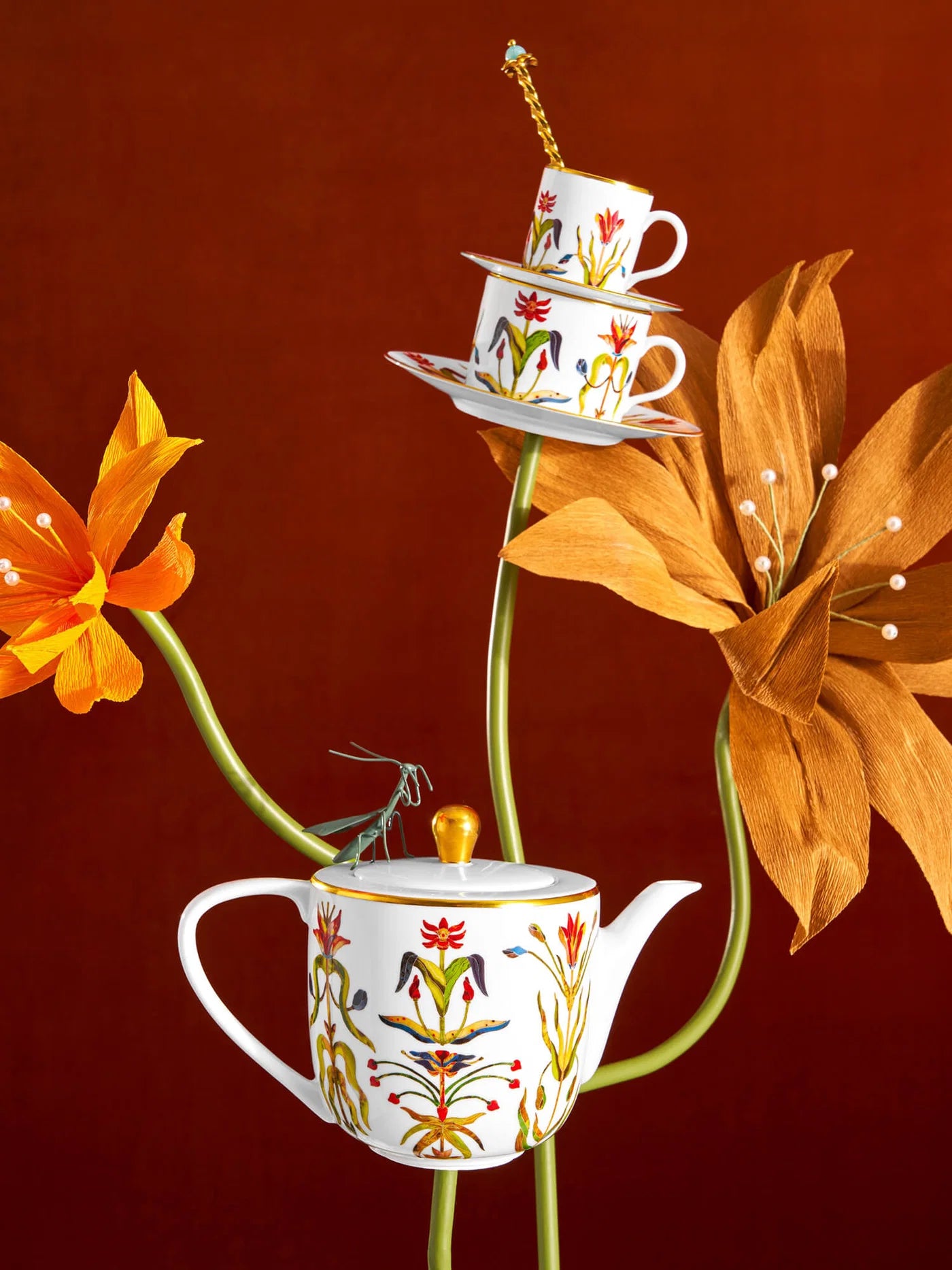 Grand Tour Espresso Cup + Saucer (Set of 6)