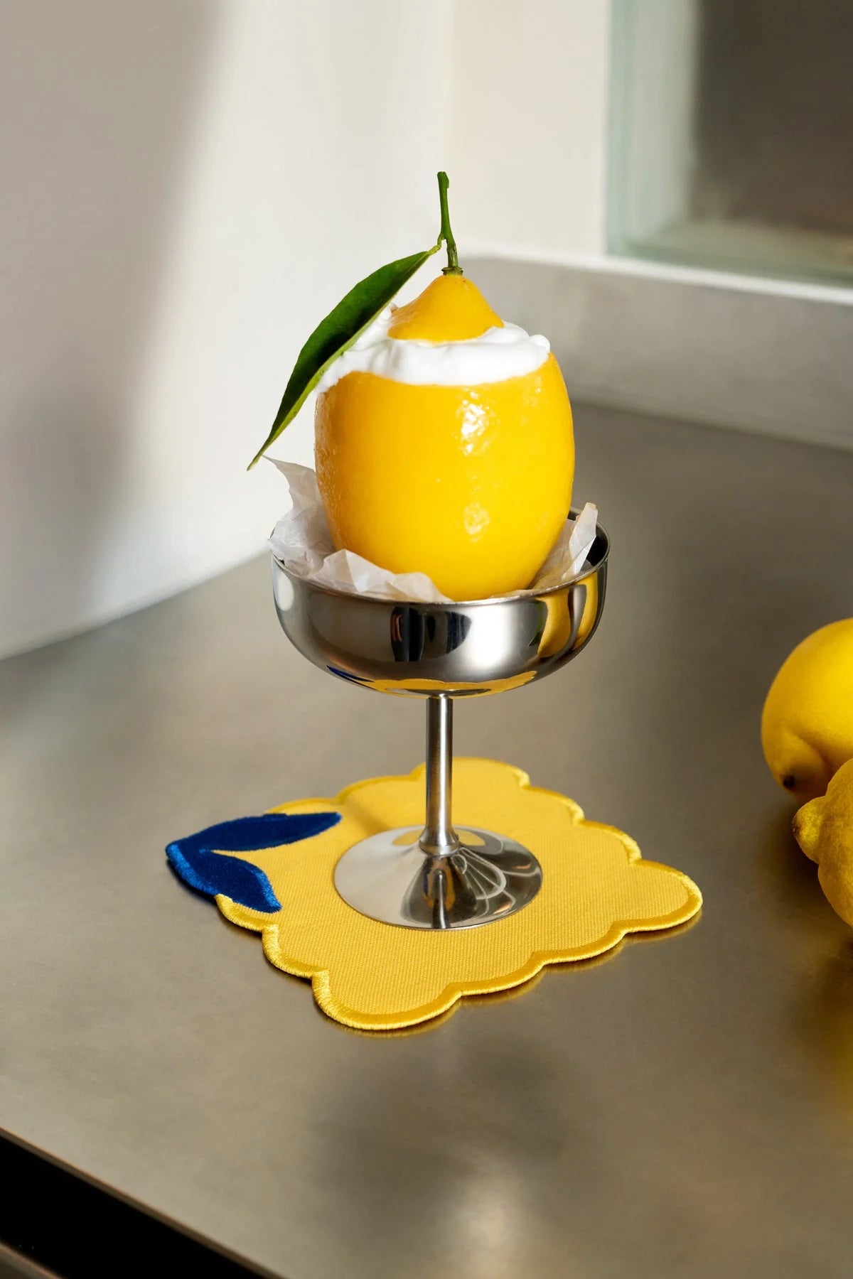 Lemon Coasters - Set of 4