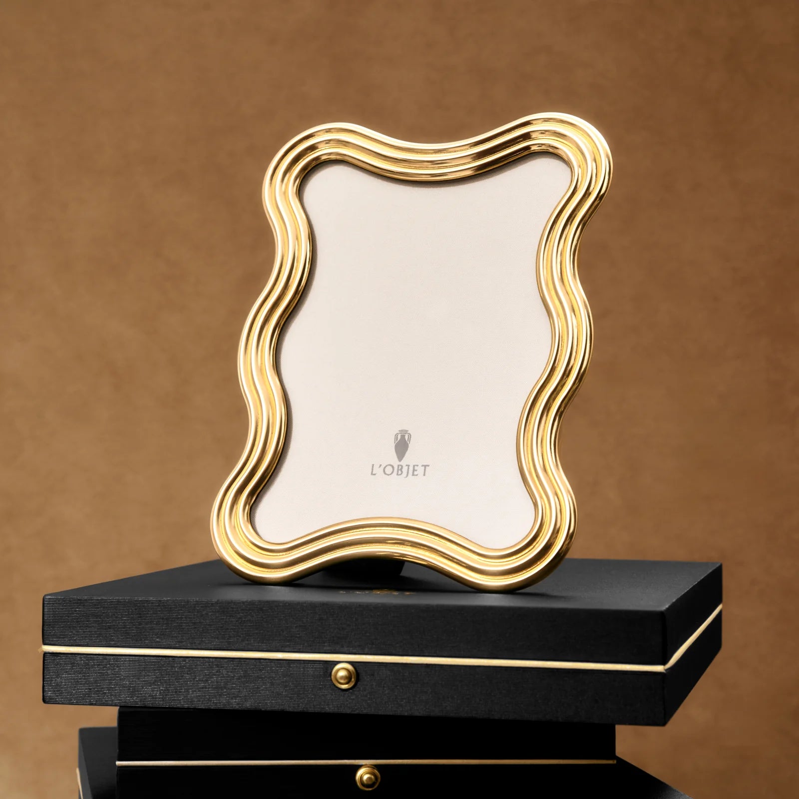 Ripple Picture Frame - Gold