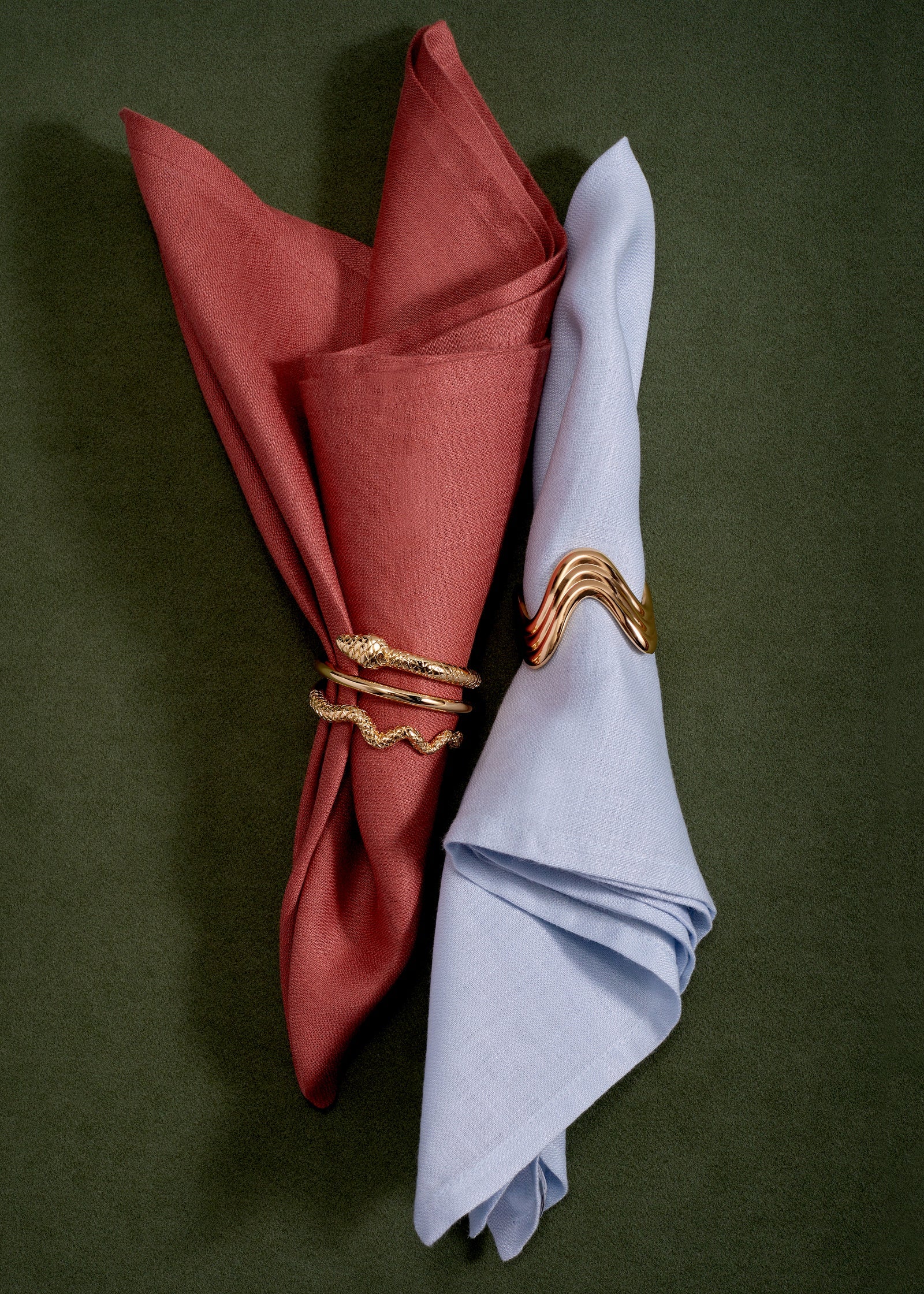 Snake Napkin Rings (Set of 4)