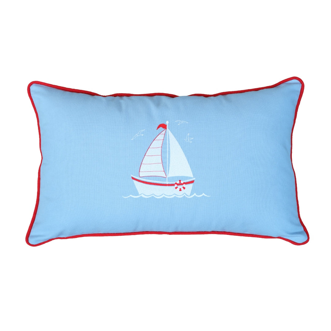 Little Captain Sailing Pillow