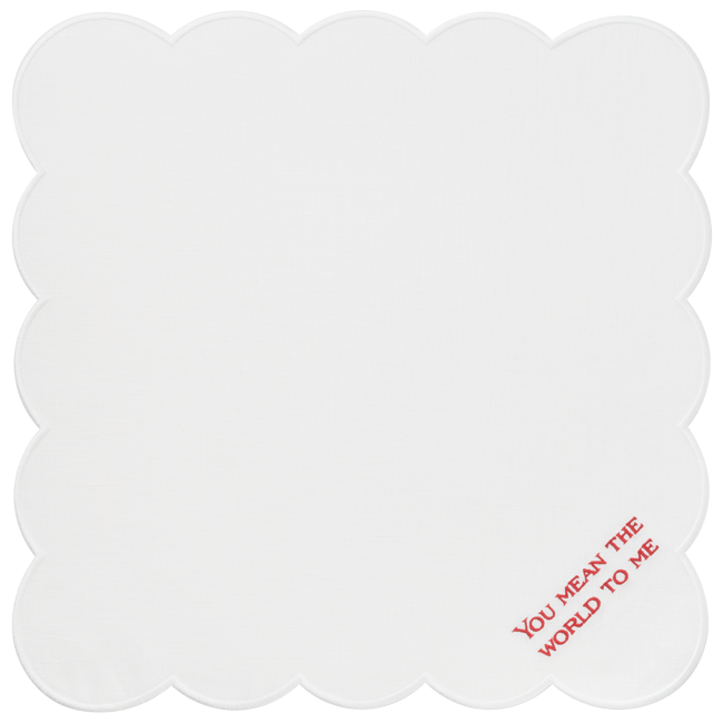 Love Note Napkin - Set of 4