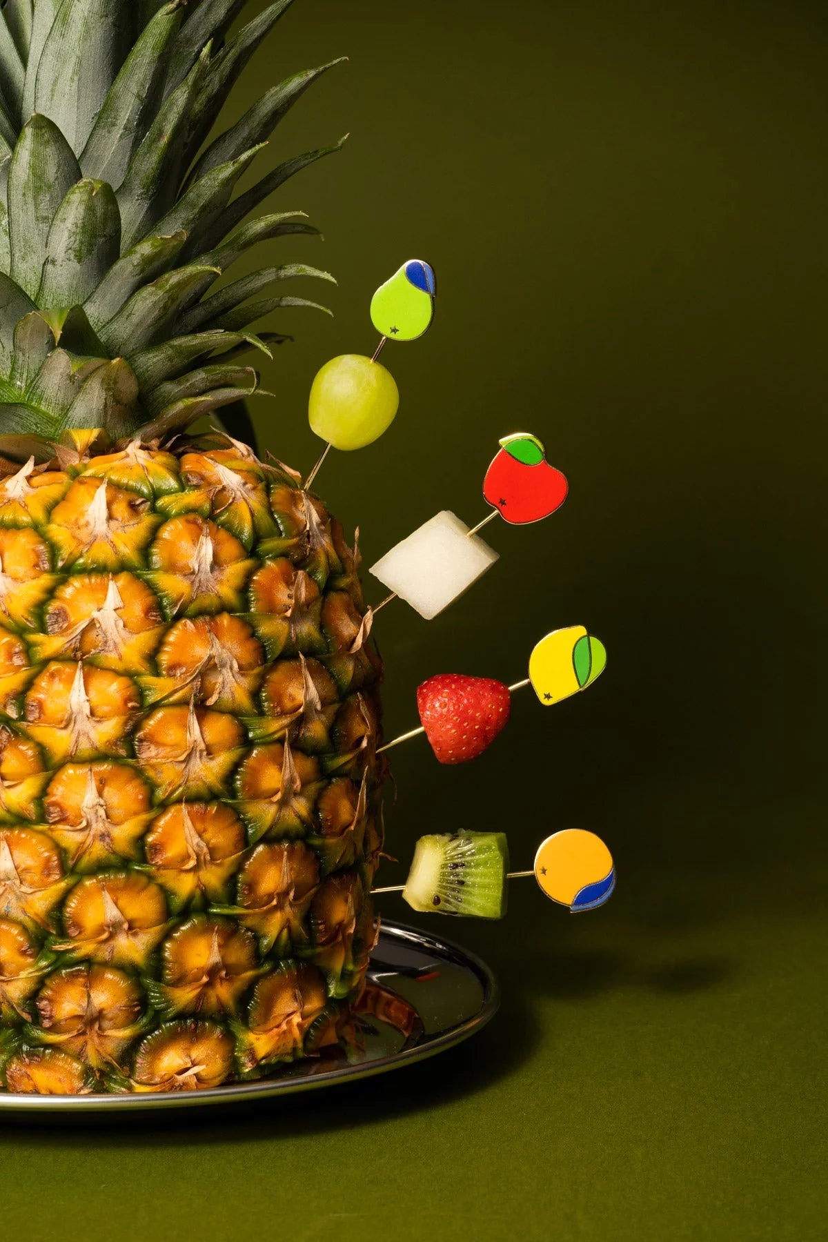 Tutti Frutti Cocktail Picks - Set of 4