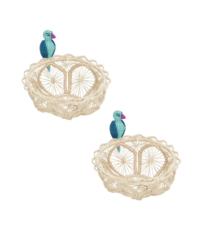 Magic Tucan Bread Basket - Set of 2