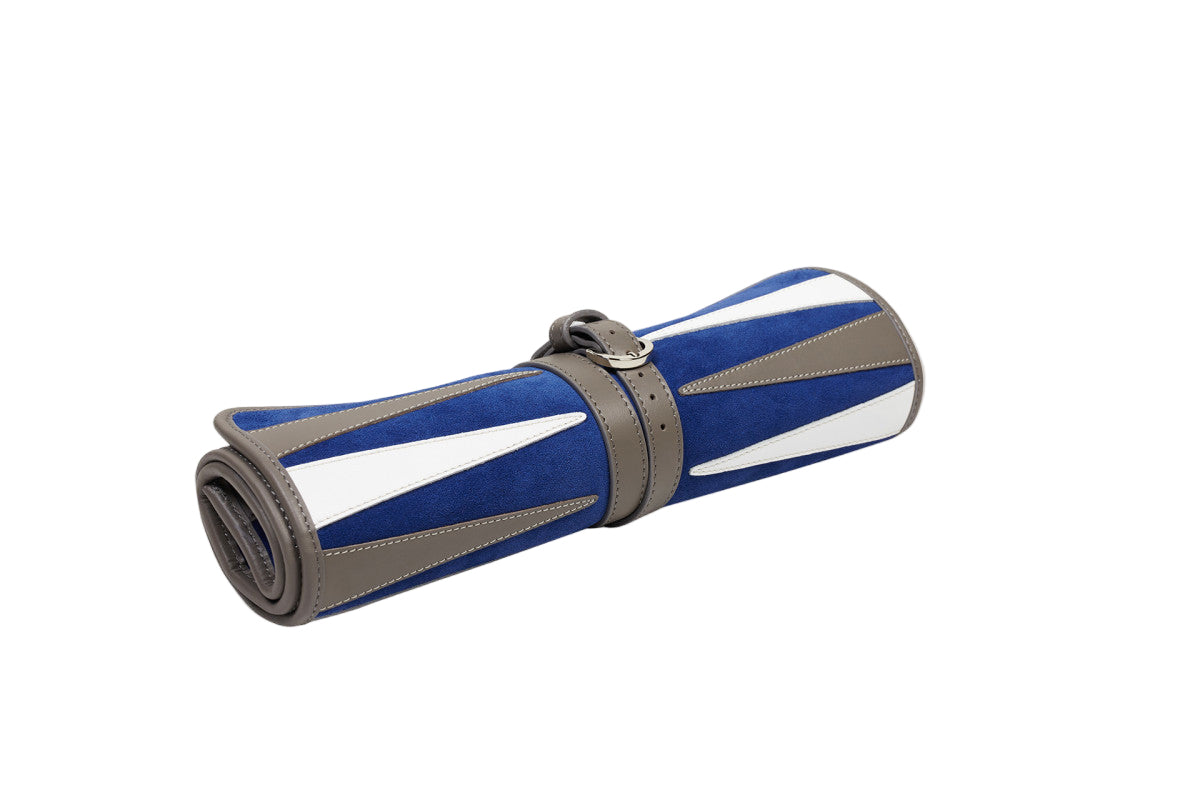 Backgammon Travel Set Blue Mysterious